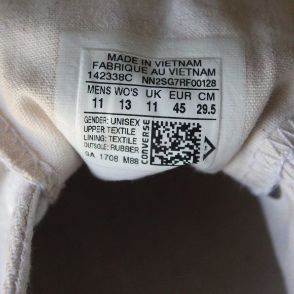 Converse Chuck 70 Low Top Parchment White - Picture 12 of 12